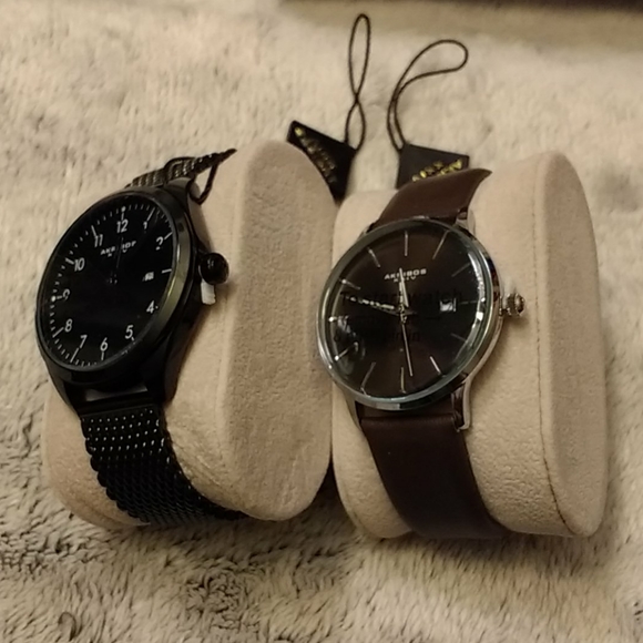 NWT/B Authentic TWO Akribos  XXIV watches - Picture 14 of 16